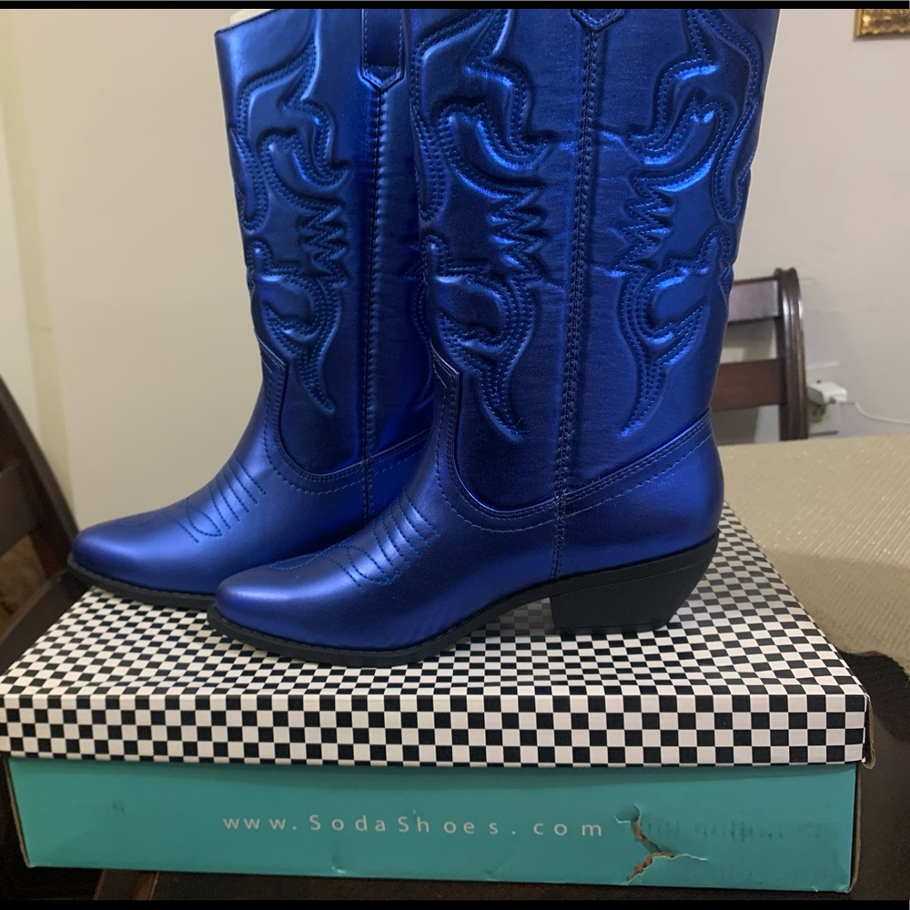 Soda Reno Cowboy Boots